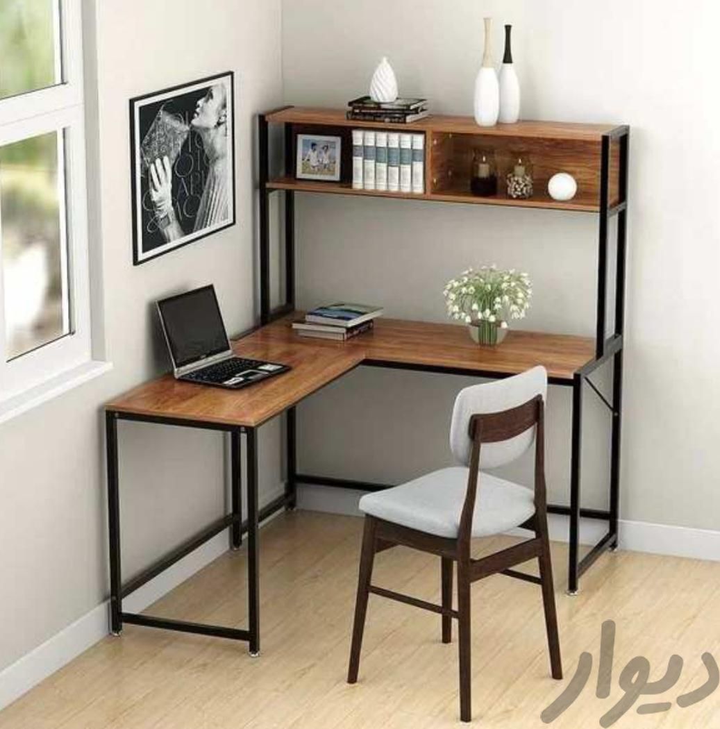 24fcd306-3adf-4eeb-958b-b12b40af0548 میز کامپیوتر تحریر کار مطالعه ایوار دکور مدل ۱۱۰۳ - Image 1